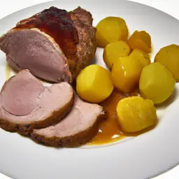 Sonntagsbraten mit Kartoffeln